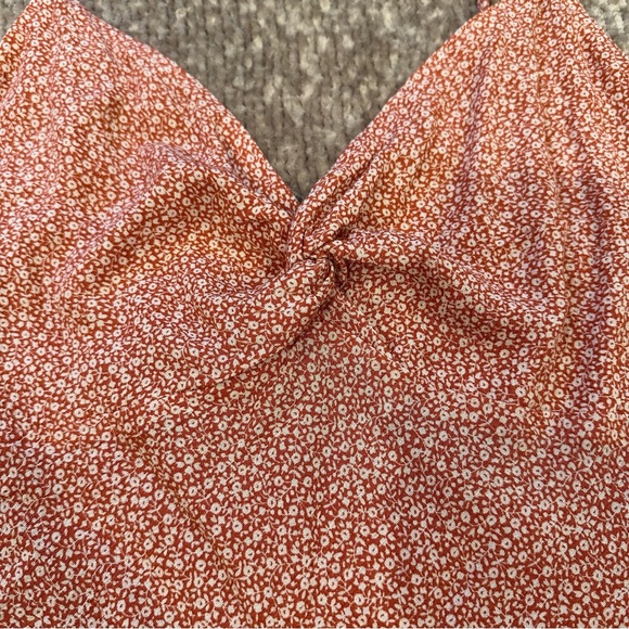 Abercrombie Pink Twisted Front Cami Tank Top - Picture 3 of 6